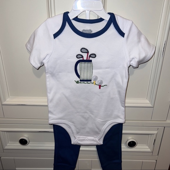 Mud Pie Other - baby golf outfit